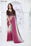 Shanaya By Nari Fashion Fendy Satin Silk Zarkan Border Saree